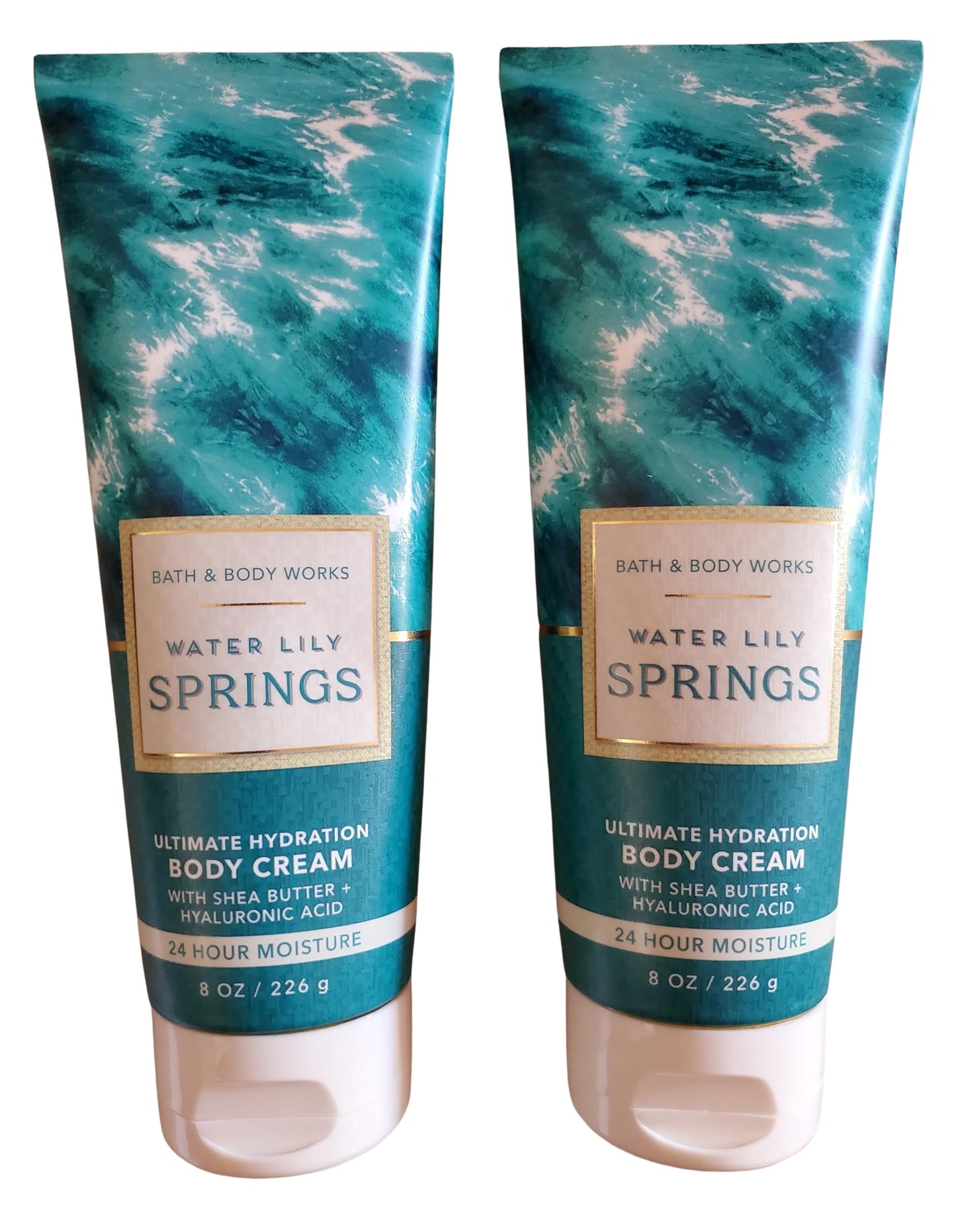 Bath & Body Works Water Lily Springs Ultimate Hydration Body Cream 8 Ounces Pack of 2 Beauty & Personal Care Bath & Body Works