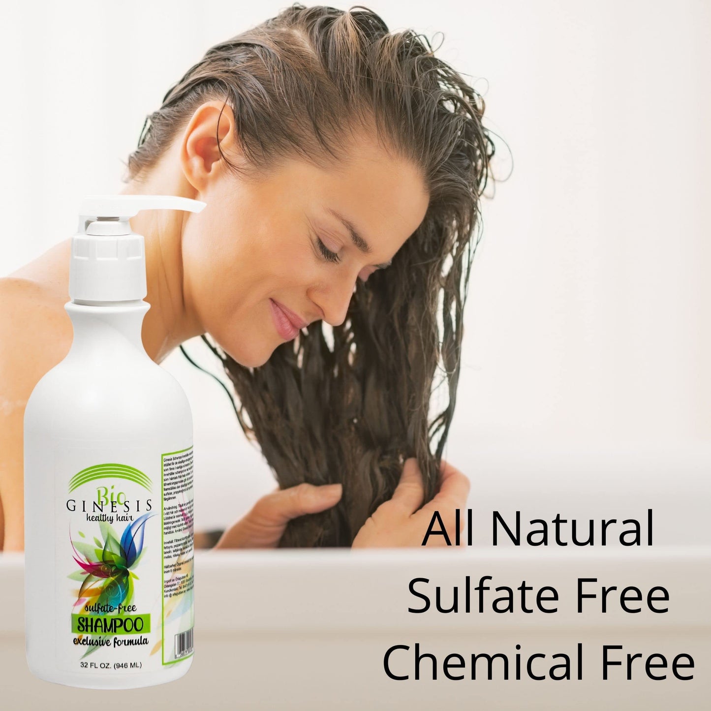 Ginesis Bio Healthy Hair Natural Shampoo (32-Ounce) Beauty & Personal Care Ginesis