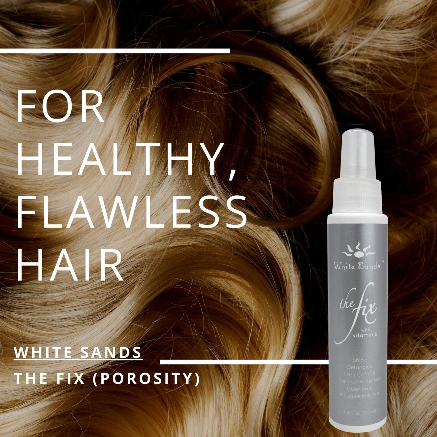 White Sands Porosity The Fix Hair Treatment 3.4oz Beauty & Personal Care White Sands