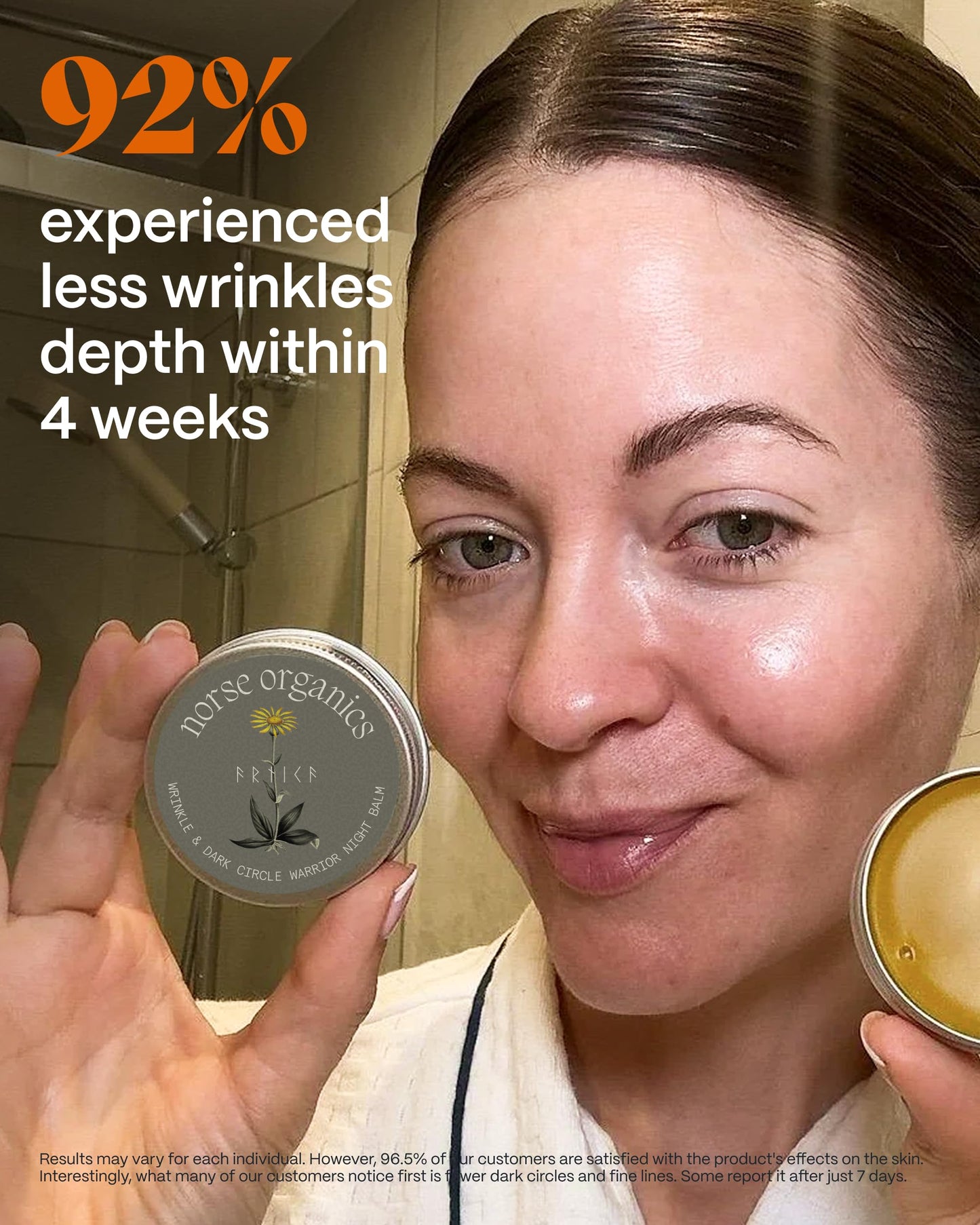 Norse Organics | Anti Age & Glow Ritual | 3 Step System Wrinkle Warrior Day Balm Face Scrub | Wild Arnica Pomegranate Arctic Herbs | Natural Skincare Beauty & Personal Care Norse Organics