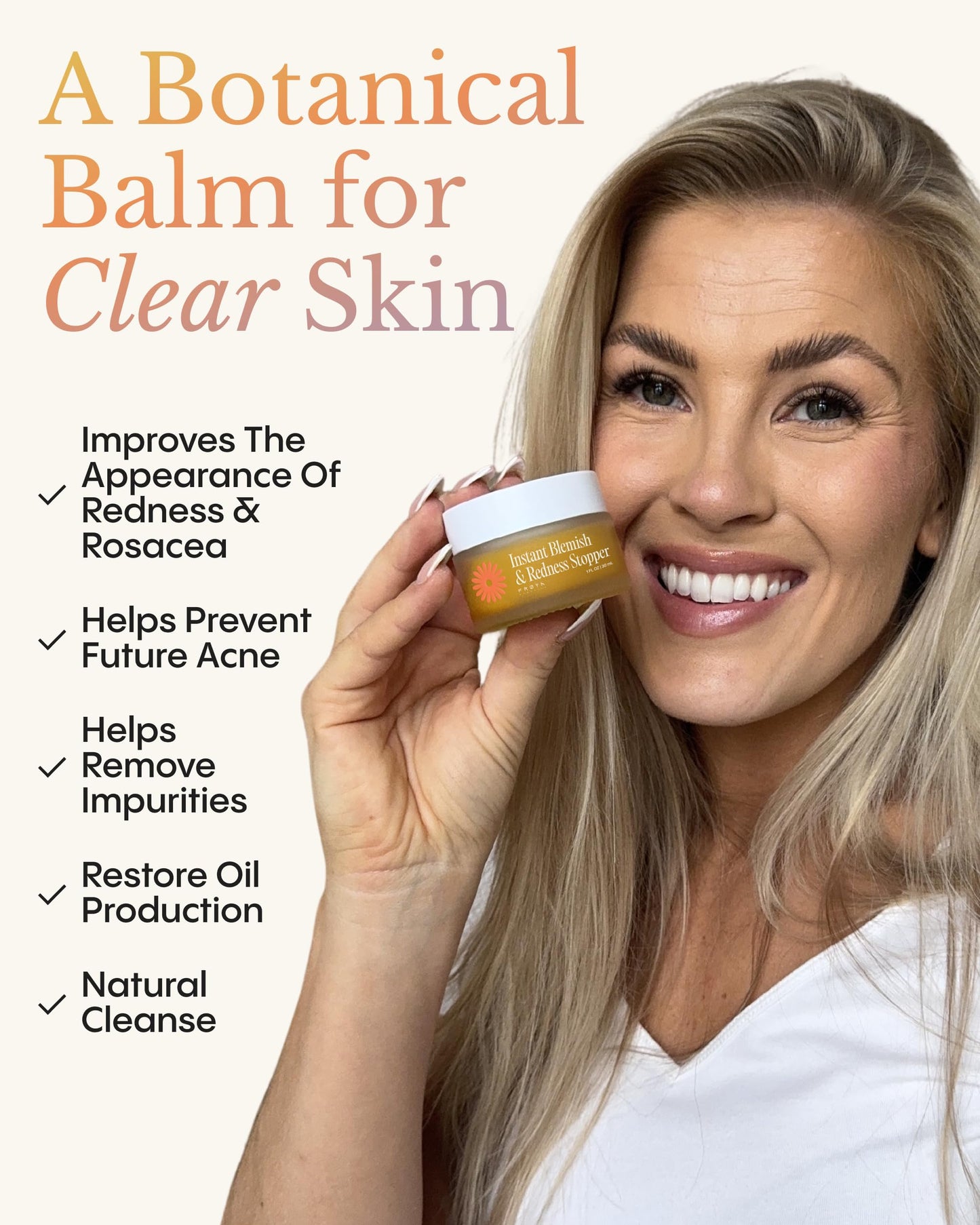 FRØYA Organics | Blemish Control & Redness Relief Balm | Helps Clear Breakouts & Restore Oil Balance | Calendula & Lavender Cleanse Pores | Reduce Beauty & Personal Care FRØYA