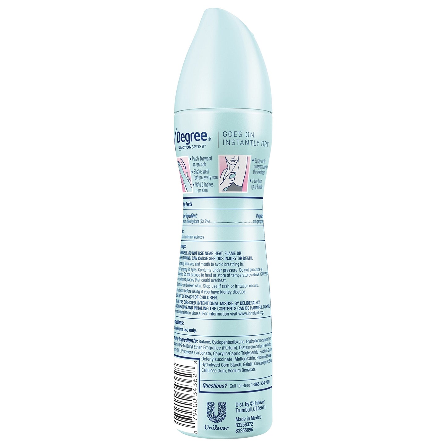 Degree Women Antiperspirant Deodorant Dry Spray, Sheer Powder, 3.8 oz Beauty and Personal Care Degree