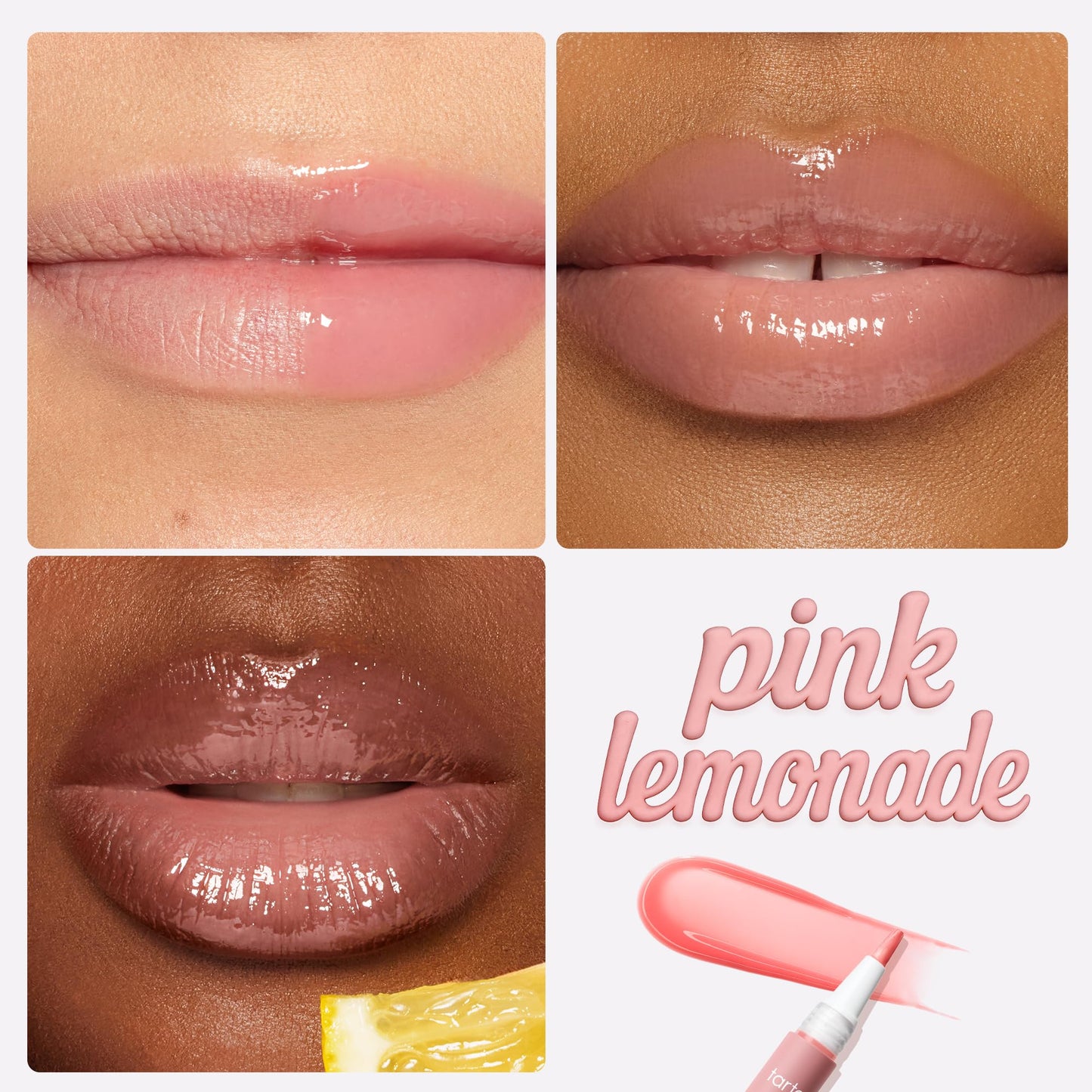 tarte maracuja juicy lip gloss - Peptide-Infused Hydrating Glossy Balm, 12HR Instant Moisture lipgloss, Includes Collectible Charm, Vegan Beauty & Personal Care tarte