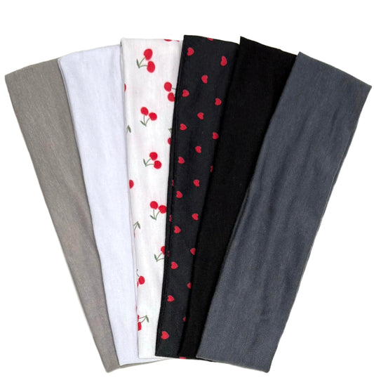 TERSE Tie Dye Headbands for Women Short Hair Non Slip Elastic Sweat Hairbands Soft Fabric Hair Bands for Women's Hair, Workout Yoga Running Sport Thin Beauty and Personal Care TERSE Default Title