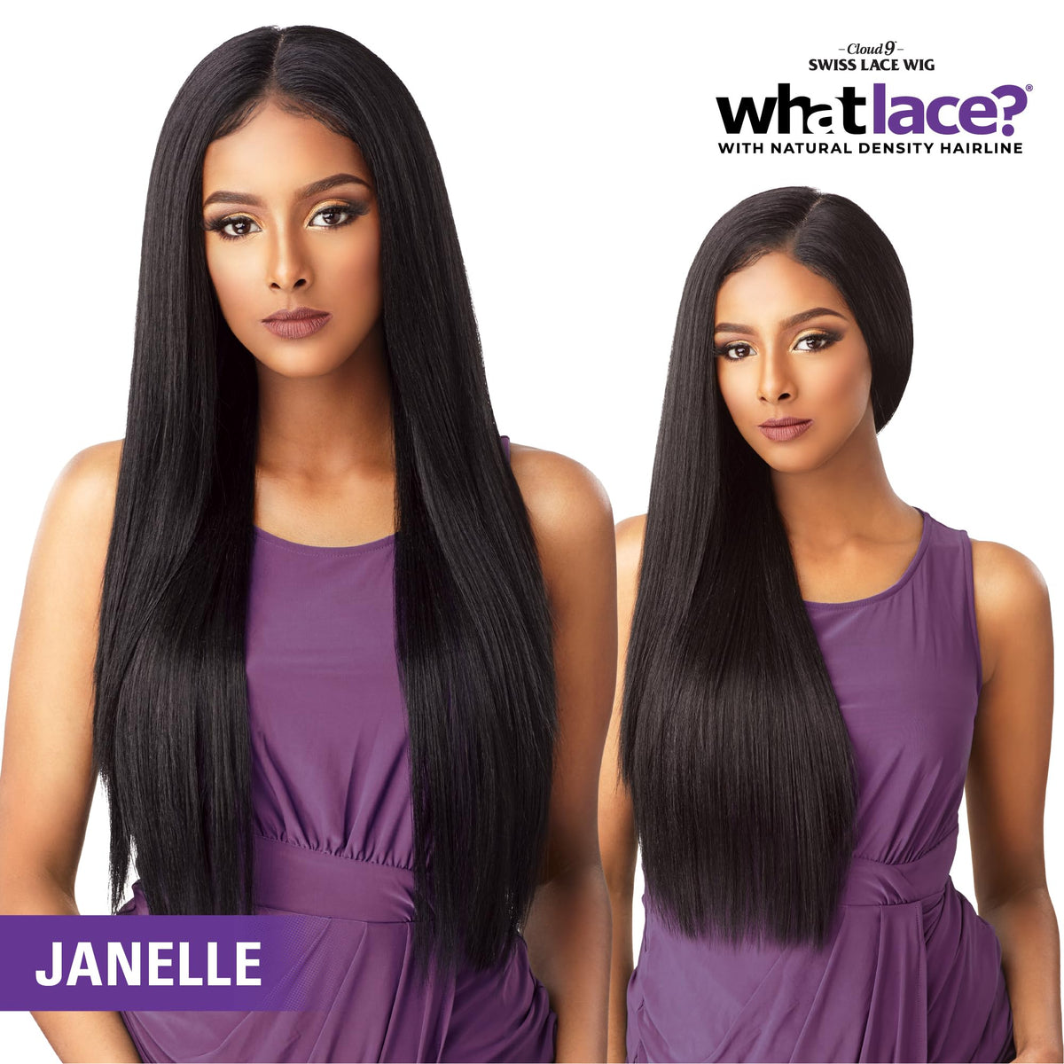 Sensationnel What Lace 13x6 Wig-Janelle, 1B