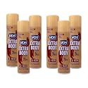 Alberto VO5 Crystal Clear Extra Body Hair Spray - Volumizing Hair Spray for Styling - Frizz and Humidity Control - No Flaking - 8.5 oz - Pack of 6 Beauty & Personal Care VO5