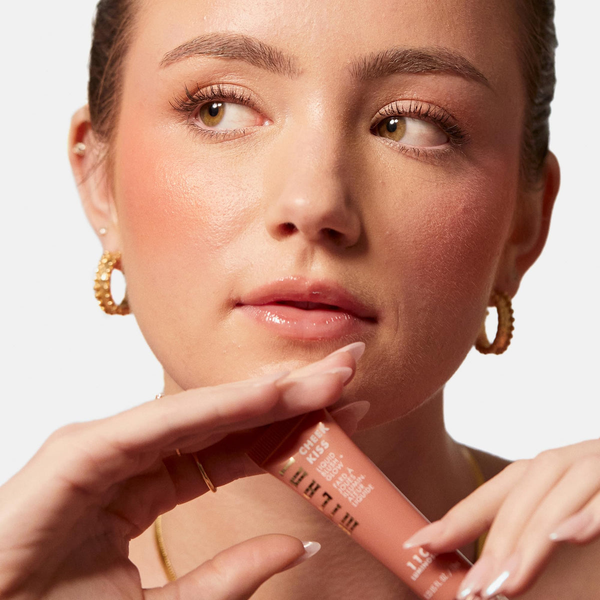Milani Cheek Kiss Blush + Glow, Liquid Blush and Highlighter - Luminoso