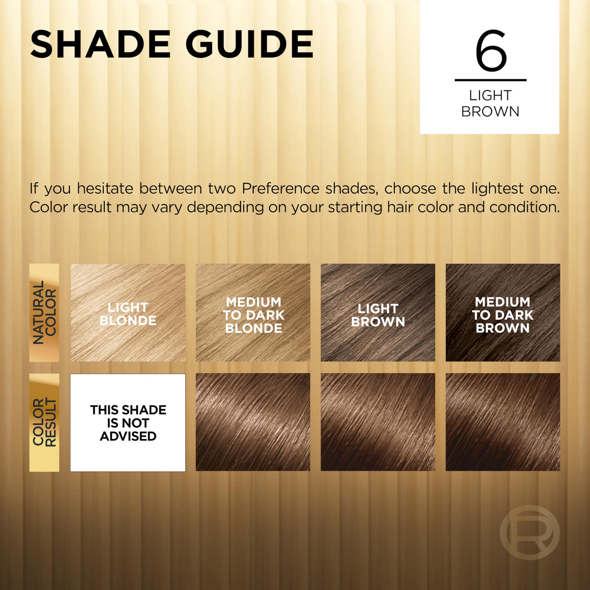 L’Oreal ParisSuperior Preference - 6 Light Brown (Natural) 1 Each Beauty & Personal Care L'Oreal Paris