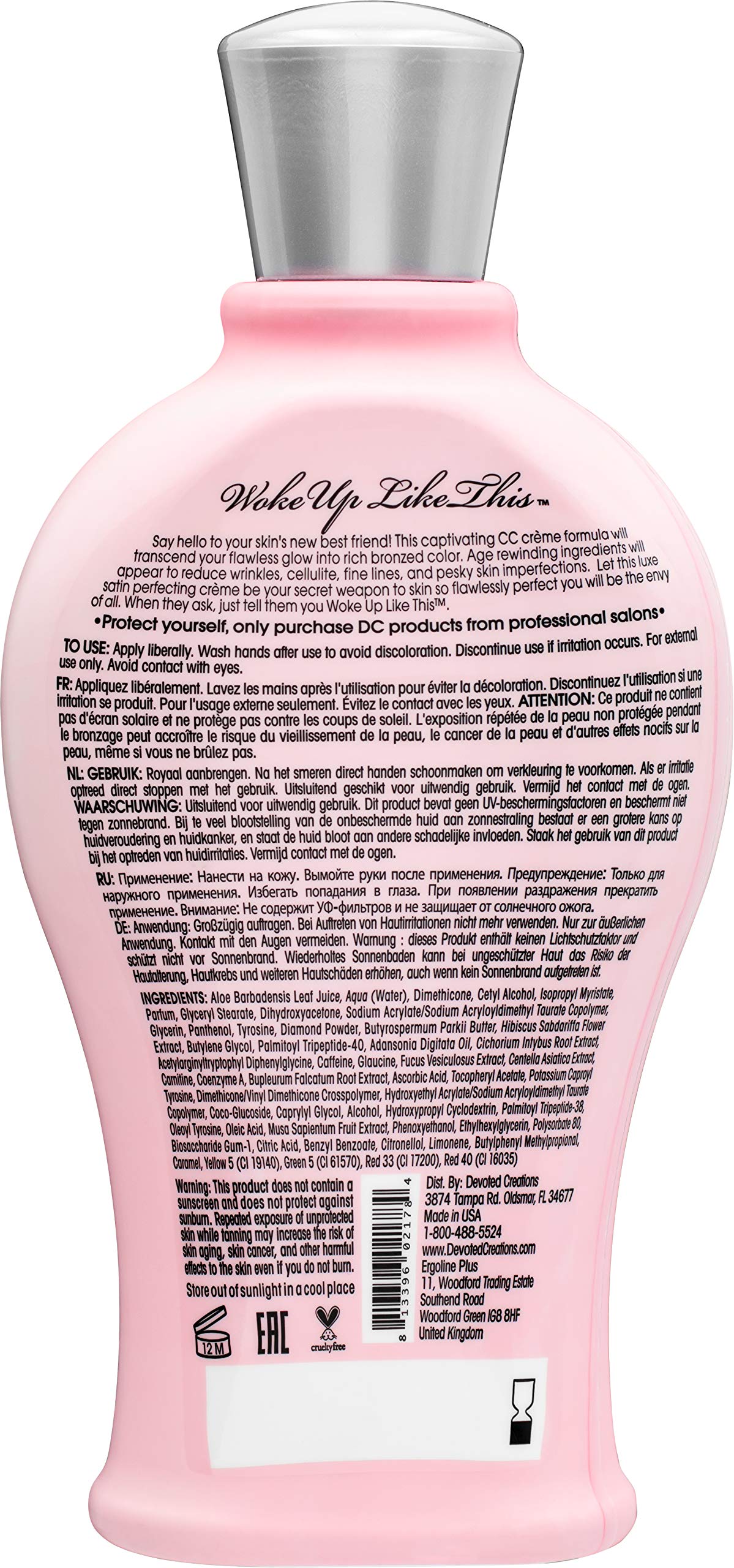 Devoted Creations WOKE UP LIKE THIS Bronzing Lotion - 12.25 oz. Beauty & Personal Care Devoted Creations