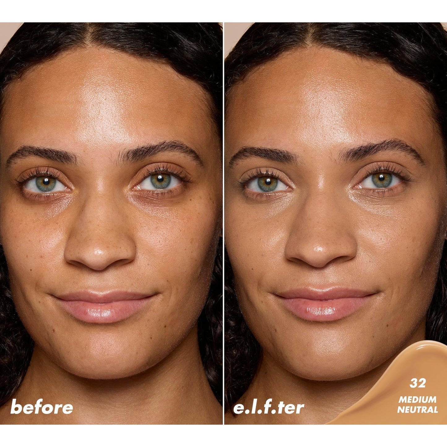 e.l.f. Soft Glam Satin Concealer, Medium Coverage For Blemishes & Under-Eye, Crease-Resistant, Long Lasting, Vegan , 32 Medium Neutral Beauty & Personal Care e.l.f.