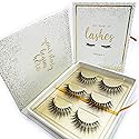 The Book of Lashes: Volume 1 - (Reusable False Eyelashes) - (Cruelty Free) - (3 Pairs) Beauty & Personal Care The Book of Lashes