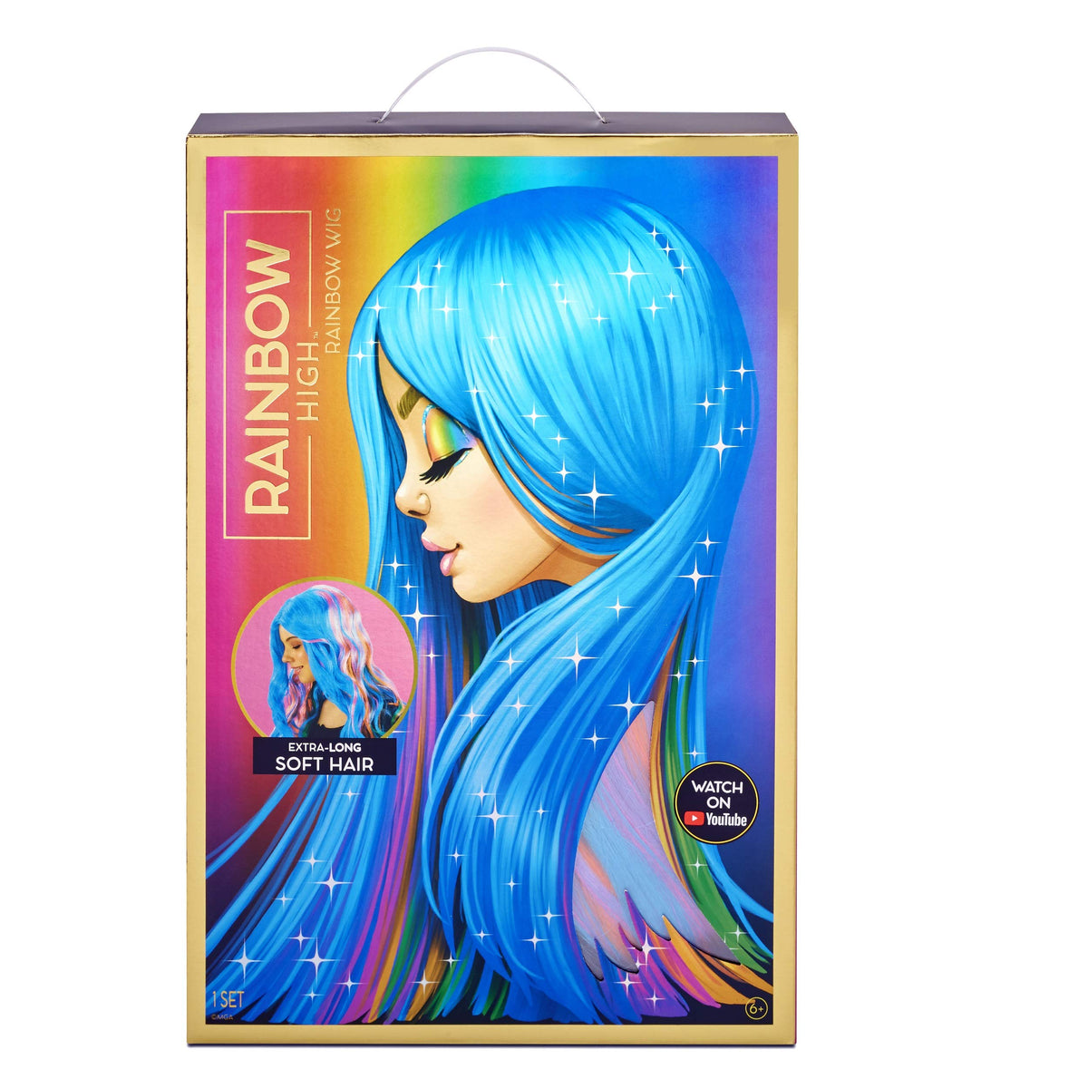 Rainbow High Rainbow Wig - 18"" Role Play Wig for Girls (572534EUC)
