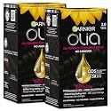 Garnier Olia Hair Color, Ammonia-Free Permanent Hair Dye, Oil-Powered Formula for 100% Gray Coverage and 3x Shinier Hair, Vegan & Cruelty Free, 3.0 Beauty & Personal Care Garnier
