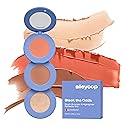 Alleyoop Stack The Odds - Stackable Makeup Palette - Cream Blush, Contour, Bronzer & Highlighter - Blendable Cream Make up Palette - Natural, Glowy Beauty & Personal Care ALLEYOOP