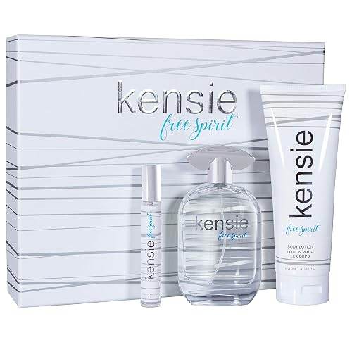 kensie Fragrance Free Spirit Gift Set 3 Piece Beauty & Personal Care Kensie Fragrance