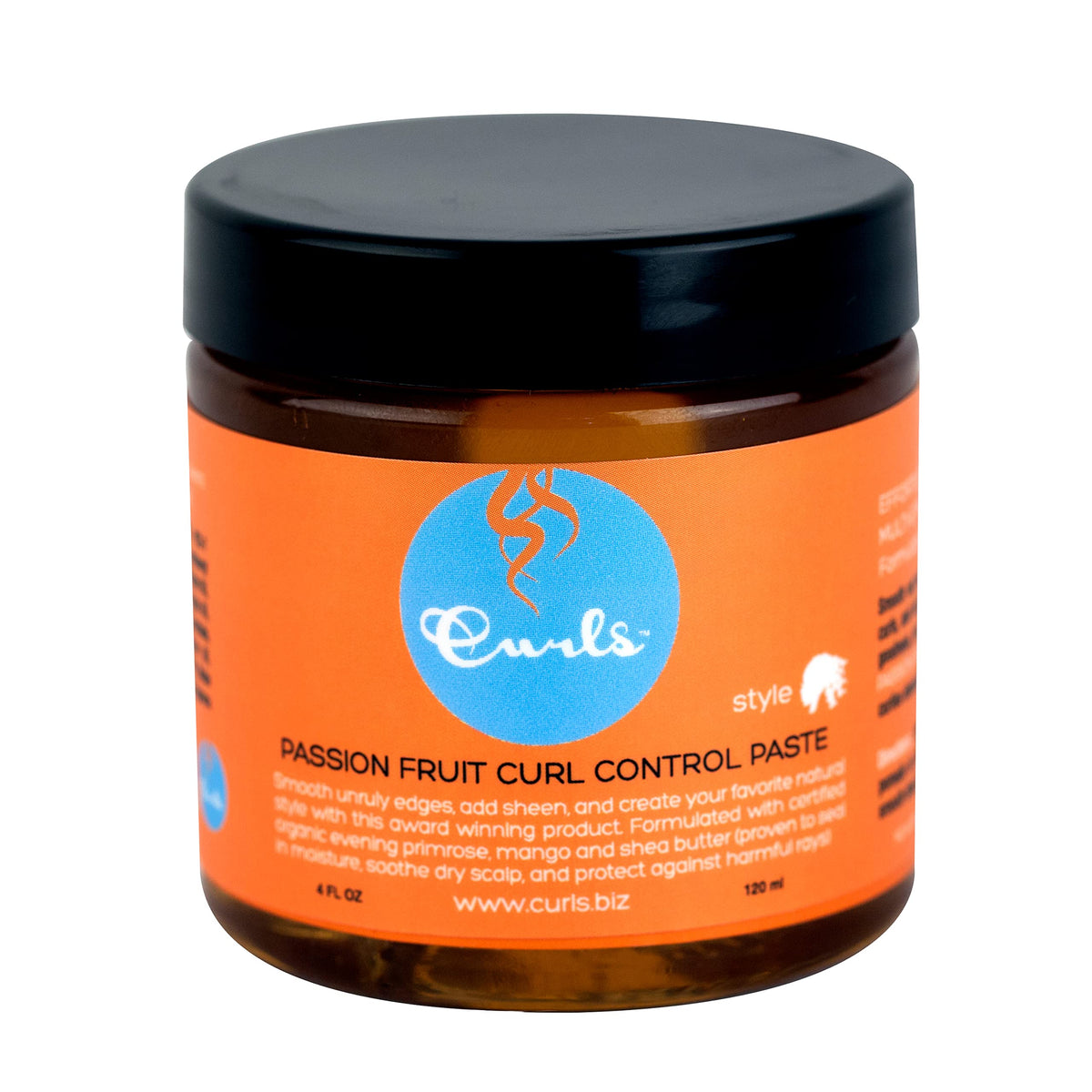 Curls Passion Fruit Control Paste - For Edges and Frizzy Hair - For All Types - 4 Fl Oz Beauty & Personal Care Curls