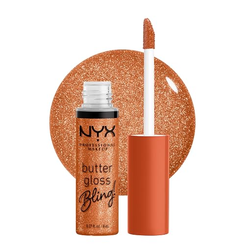 NYX PROFESSIONAL MAKEUP Butter Gloss Bling Lip Gloss, Non Sticky and Shiny Vegan Lip Makeup - Pricey Beauty & Personal Care NYX PROFESSIONAL MAKEUP