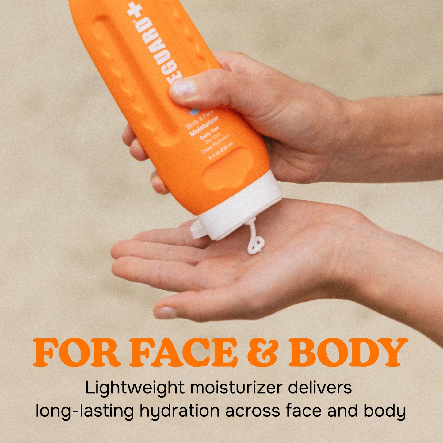 LIFEGUARD Daily Body & Face Moisturizer - Deep Hydrating and Moisturizing for Face and Body, Daily use, Suitable for All Skin Type, Sensitive Skin Beauty & Personal Care LIFEGUARD