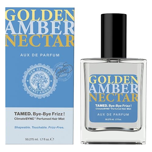Tweak'd by Nature TAMED Bye-Bye Frizz Hair Mist, Golden Amber Nectar, Anti-Frizz, Moisturizing, Volumizing, Warm Gourmand Fragrance, 1.7 fl. oz. Beauty & Personal Care Tweak'd by Nature