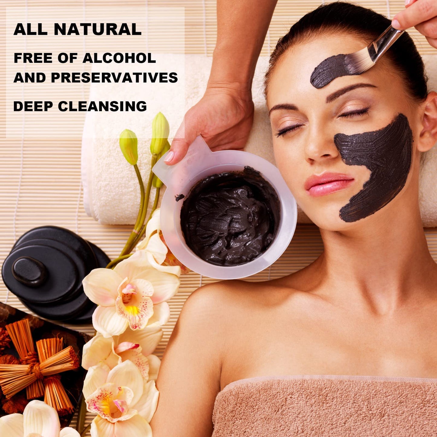Elitzia Skin Care Carbon Peel Gel Rejuvenation Black Face Doll Facial Skin Deep Cleaning Cream 10.15fl.oz ETBDF30 Beauty & Personal Care Elitzia