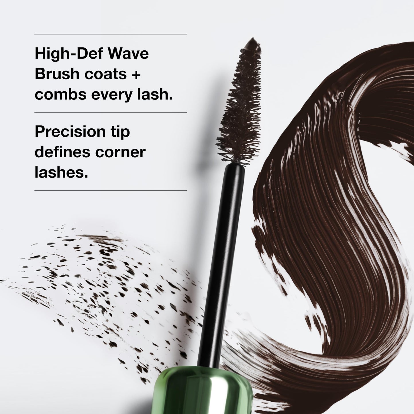 Clinique High Impact High-Fi Full Volume Mascara | Volume, Length, Non-Clumping, Smudge-Proof + Safe For Sensitive Eyes, Black/Brown Beauty and Personal Care Clinique