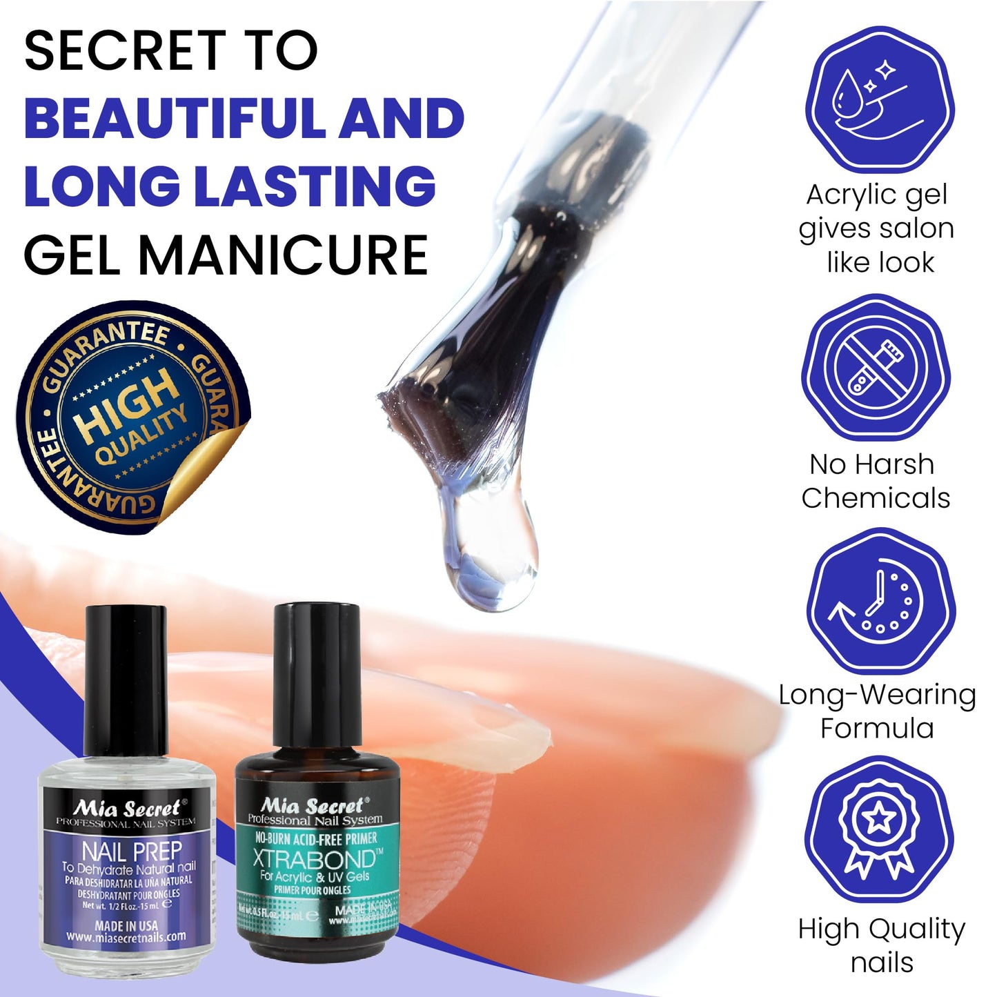 Studio Acrylic Kit Mia Secret Beauty & Personal Care Mia Secret