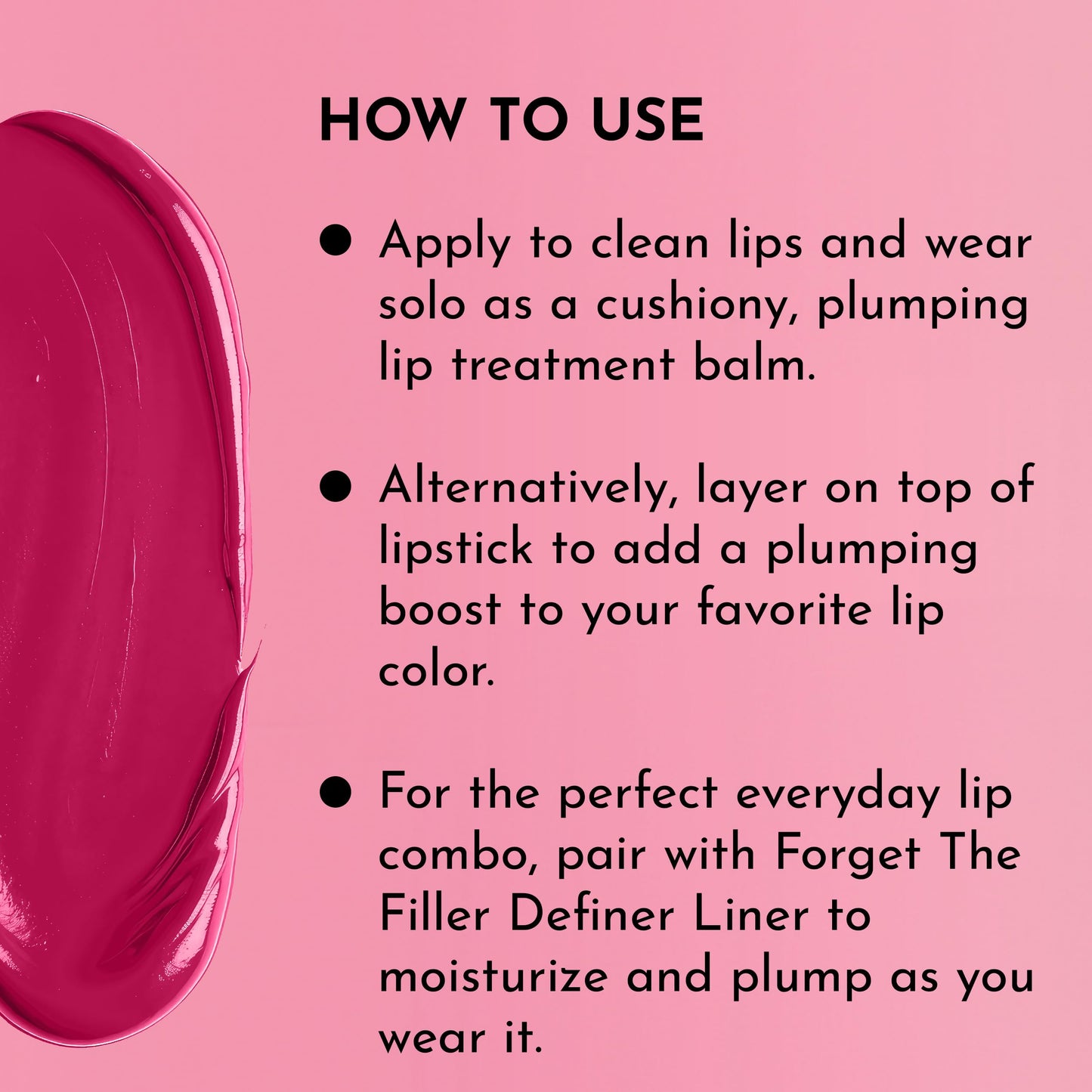 LAWLESS Women's Forget the Filler Lip Plumping Line Smoothing Tinted Balm, Juicy Watermelon, 0.1 Ounce / 2.9 ml Beauty and Personal Care LAWLESS