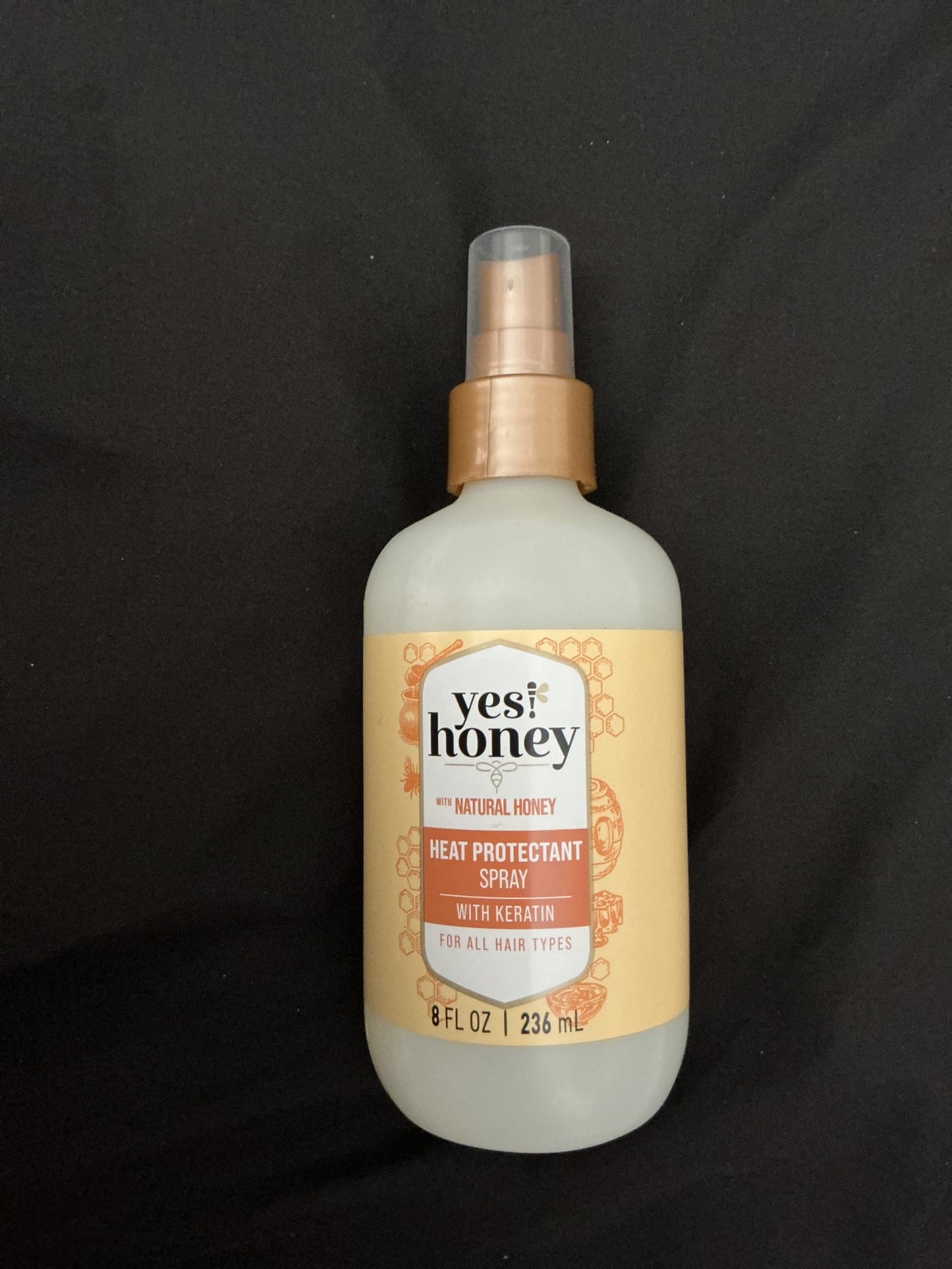 Yes! Honey Heat Protectant Hair Spray with Natural Honey, 8 fl oz Beauty & Personal Care Yes! Honey