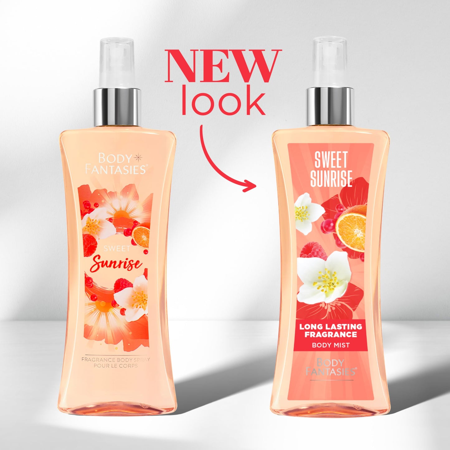 Body Fantasies Signature Fragrance Body Spray, Sweet Sunrise, 8 fl oz (Pack of 2) Beauty and Personal Care Body Fantasies