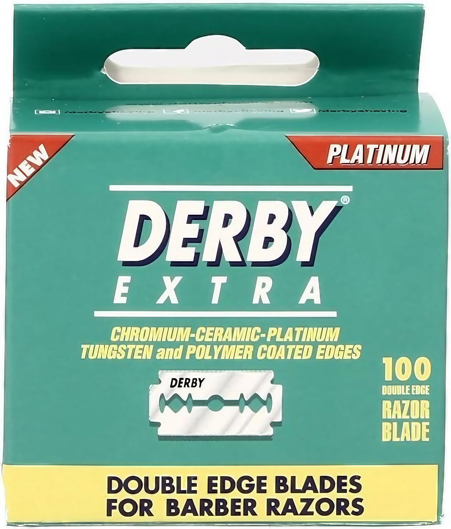 Derby Extra Double Edge Safety Razor Blades - Pack of 100 Blades Beauty and Personal Care Derby
