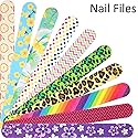 Mudder 20 Pcs Nail File Colorful Emery Boards Nail Buffer File Tools for Women Double Sided Filers for Shaping and Smoothing Toenails and Fingernails Beauty & Personal Care Mudder
