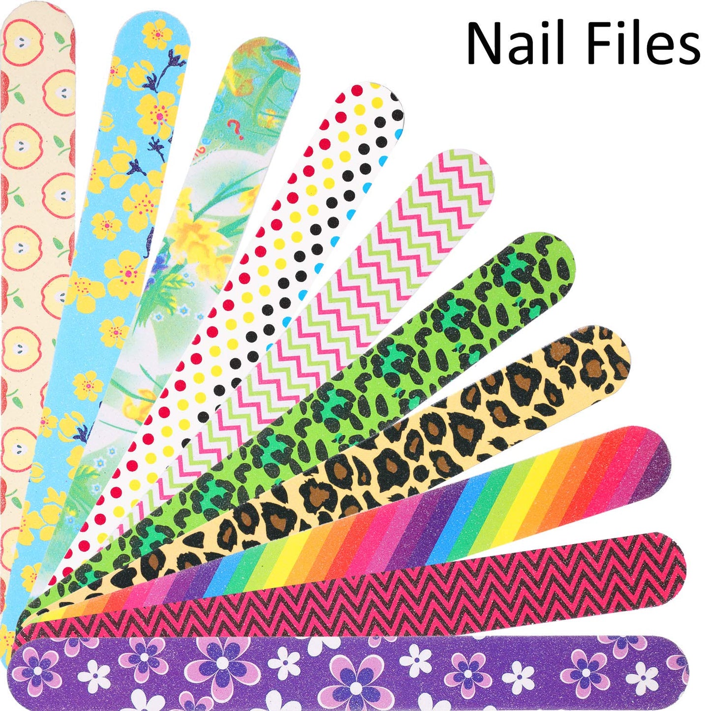Mudder 20 Pcs Nail File Colorful Emery Boards Nail Buffer File Tools for Women Double Sided Filers for Shaping and Smoothing Toenails and Fingernails Beauty & Personal Care Mudder