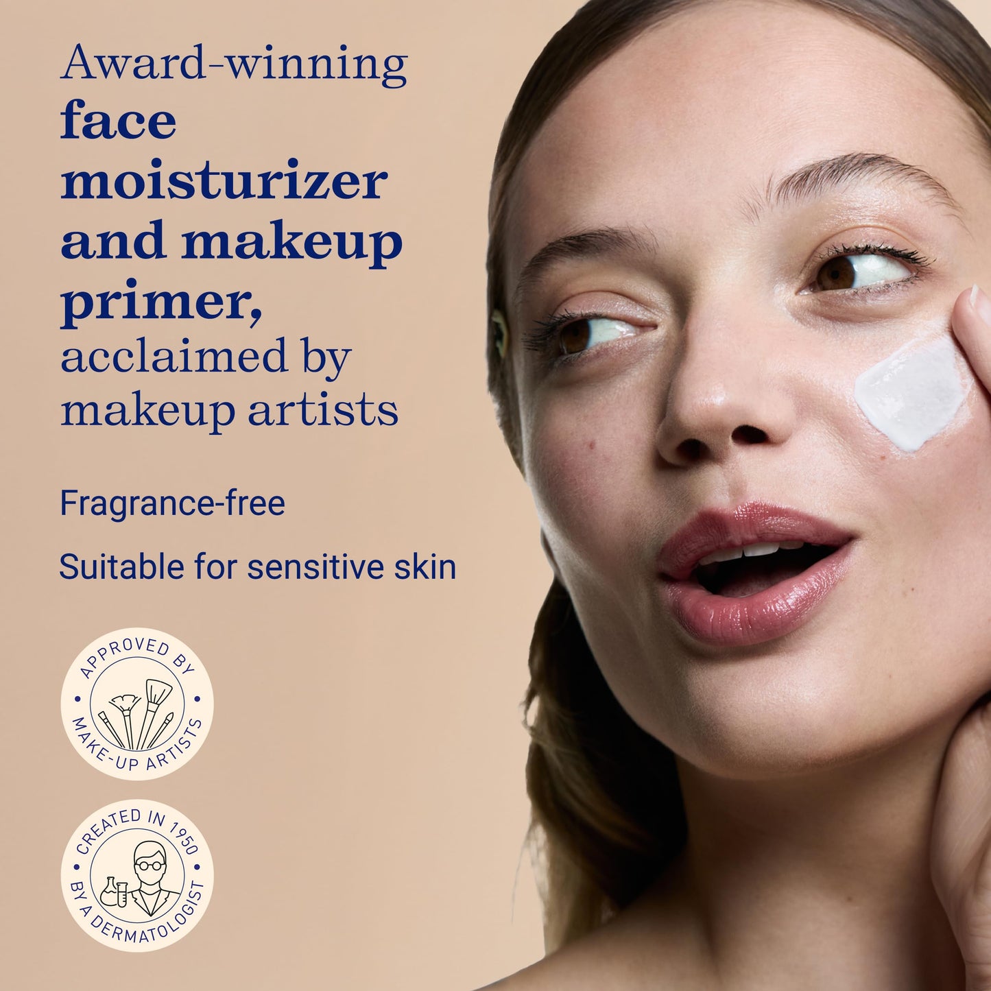 Embryolisse Lait-Crème Concentré Sensitive Face Moisturizer and Makeup Primer, Hypoallergenic Fragrance-Free Face Cream with Aloe Vera and Shea Butter Beauty and Personal Care Embryolisse