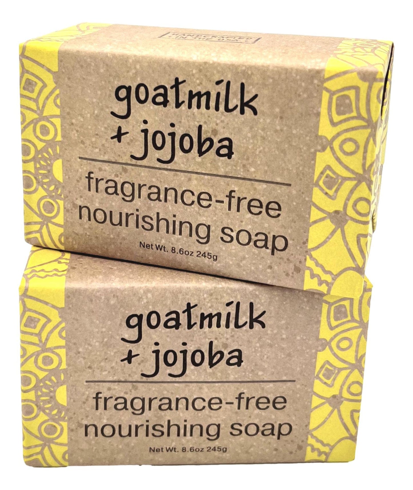 Greenwich Bay Trading Co, Goatmilk and Jojoba Essential Oil Nourishing Bath Bar Soap, Set of 2, 8.6 Ounces Each Beauty & Personal Care Greenwich Bay Trading Company
