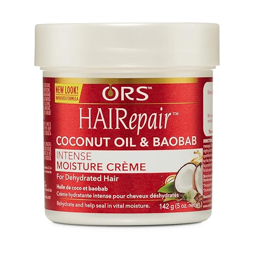 ORS HAIRepair Coconut Oil & Baobab Intense Moisture Creme for Dehydrated Hair 5 oz Beauty & Personal Care ORS