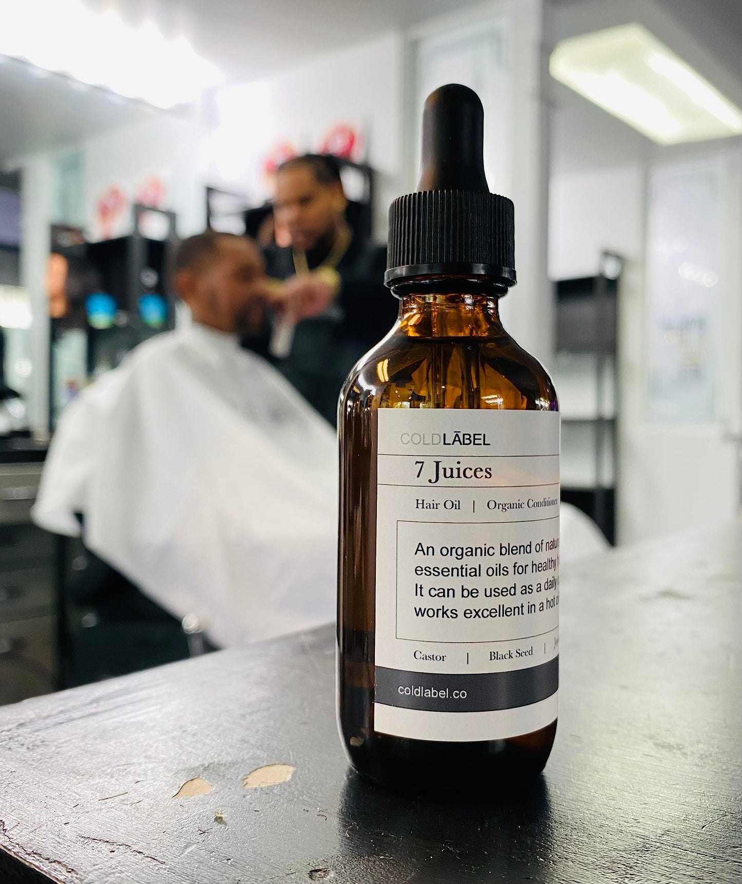 COLDLABEL Hair Oil 7juices 2oz Beauty & Personal Care COLDLABEL