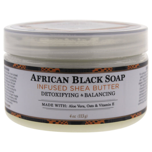 Shea Butter Infused with African Black Soap Extract by Nubian Heritage for Unisex - 4 oz Lotion Beauty & Personal Care Nubian Heritage