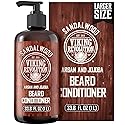 Viking Revolution Sandalwood Beard Conditioner for Men with Argan Oil and Jojoba Oil - Beard Softener and Strengthener Natural Beard Conditioner Beauty & Personal Care Viking Revolution