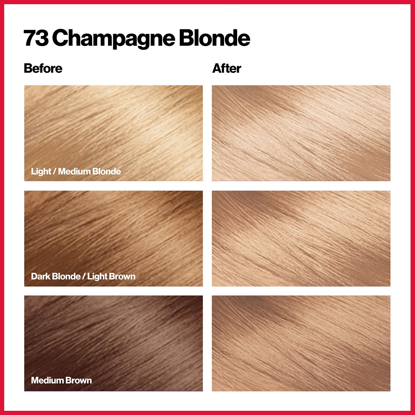 Revlon ColorSilk Permanent Hair Color, 100% Gray Coverage Dye Kit, Ammonia-Free, Keratin and Amino Acids, Blonde Shades, 73 Champagne Blonde (Pack Beauty & Personal Care REVLON