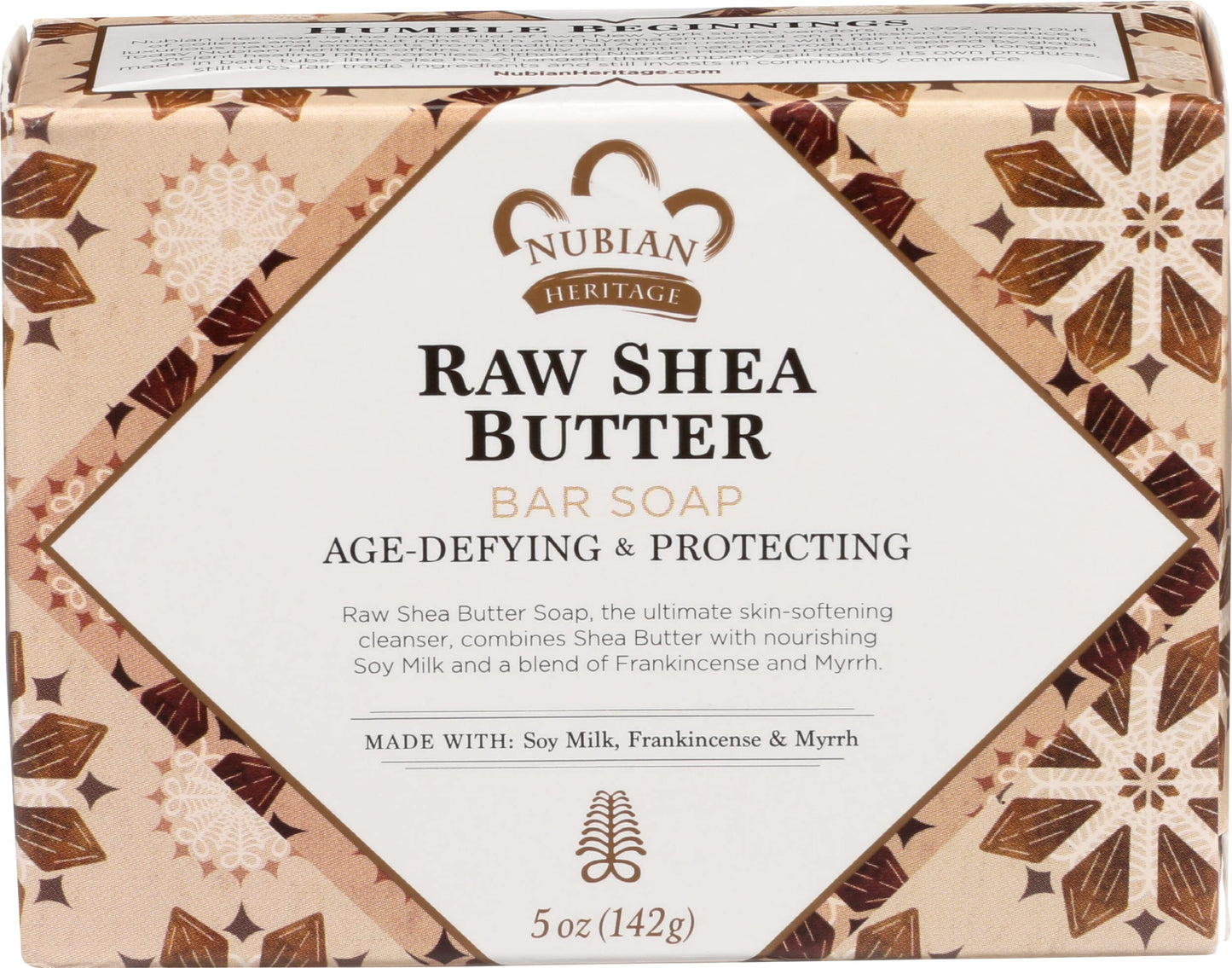 Bar Soap Raw Shea Butter 5 Oz By Nubian Heritage Beauty & Personal Care Nubian Heritage