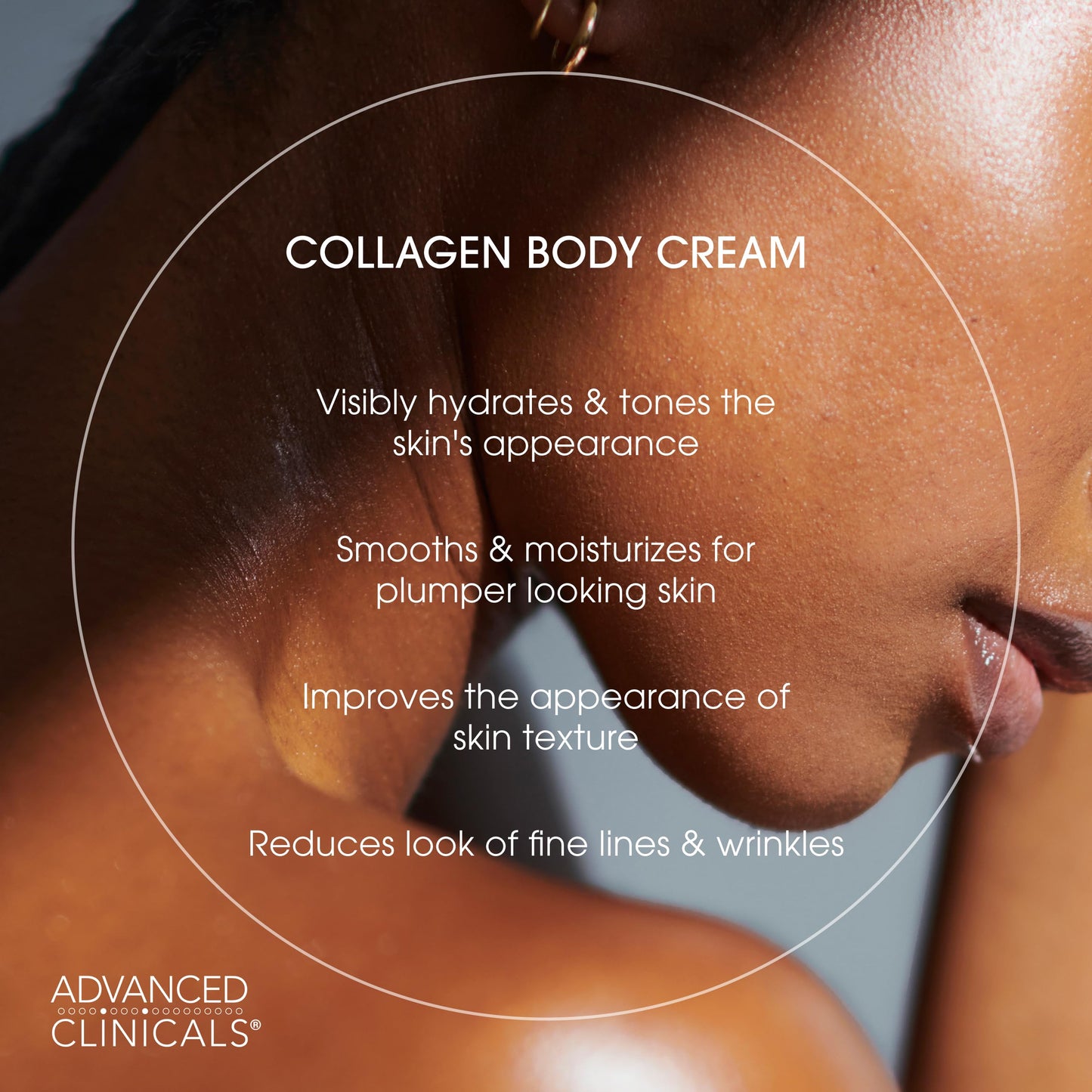 Advanced Clinicals Collagen Cream Body & Face Moisturizer | Dry Skin Rescue Collagen Lotion | Skin Tightening Cream | Firming + Tightening Lotion | Beauty & Personal Care Advanced Clinicals