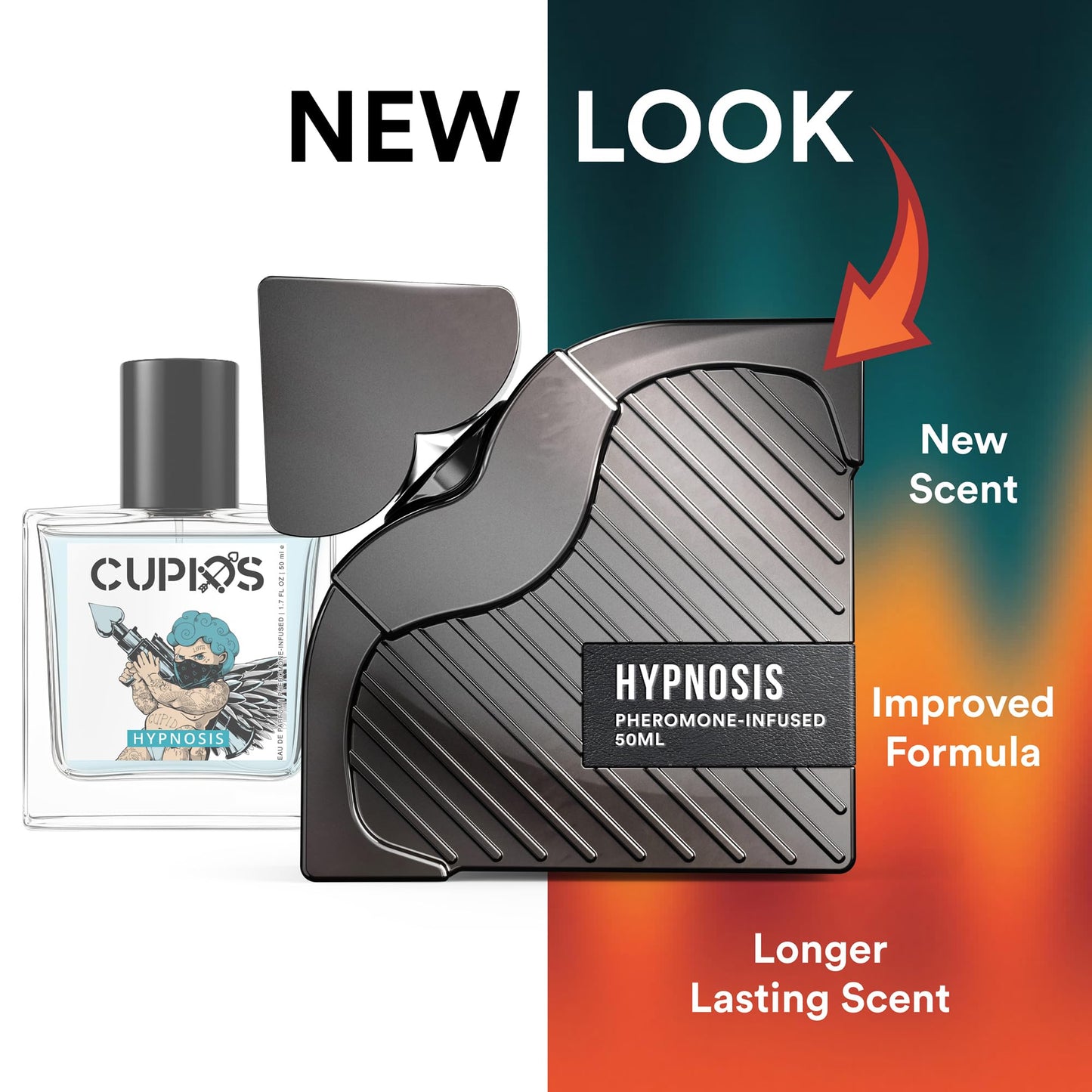 Cupids Hypnosis 3.0 Pheromone Cologne for Men - Long Lasting Men’s Pheromone Perfume with PheroPureVXN™ - Magnetic Eau de Parfum with Citrus Vanilla Beauty and Personal Care Cupids