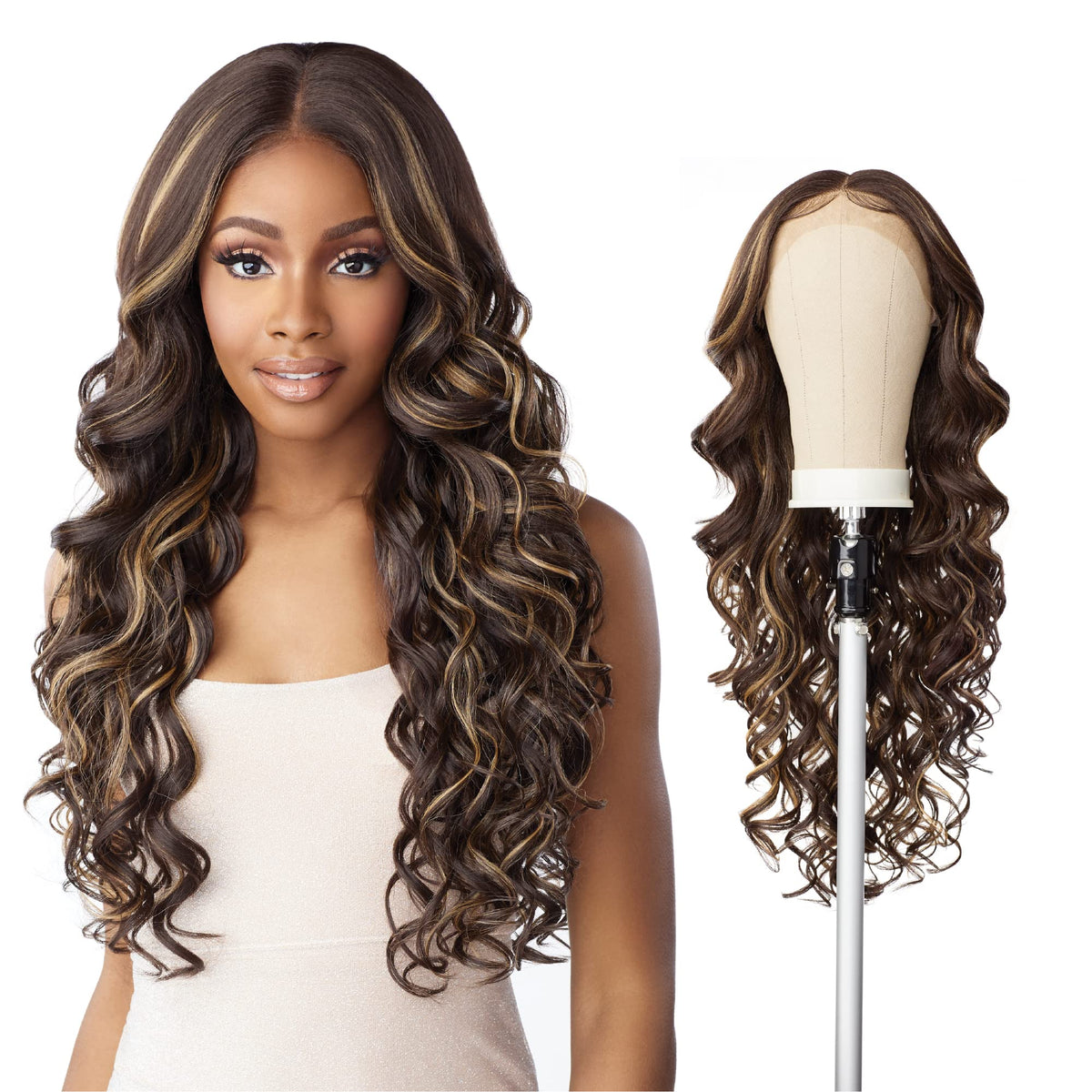 Sensationnel Butta LaceWig-Unit 32, 1 JETBLACK