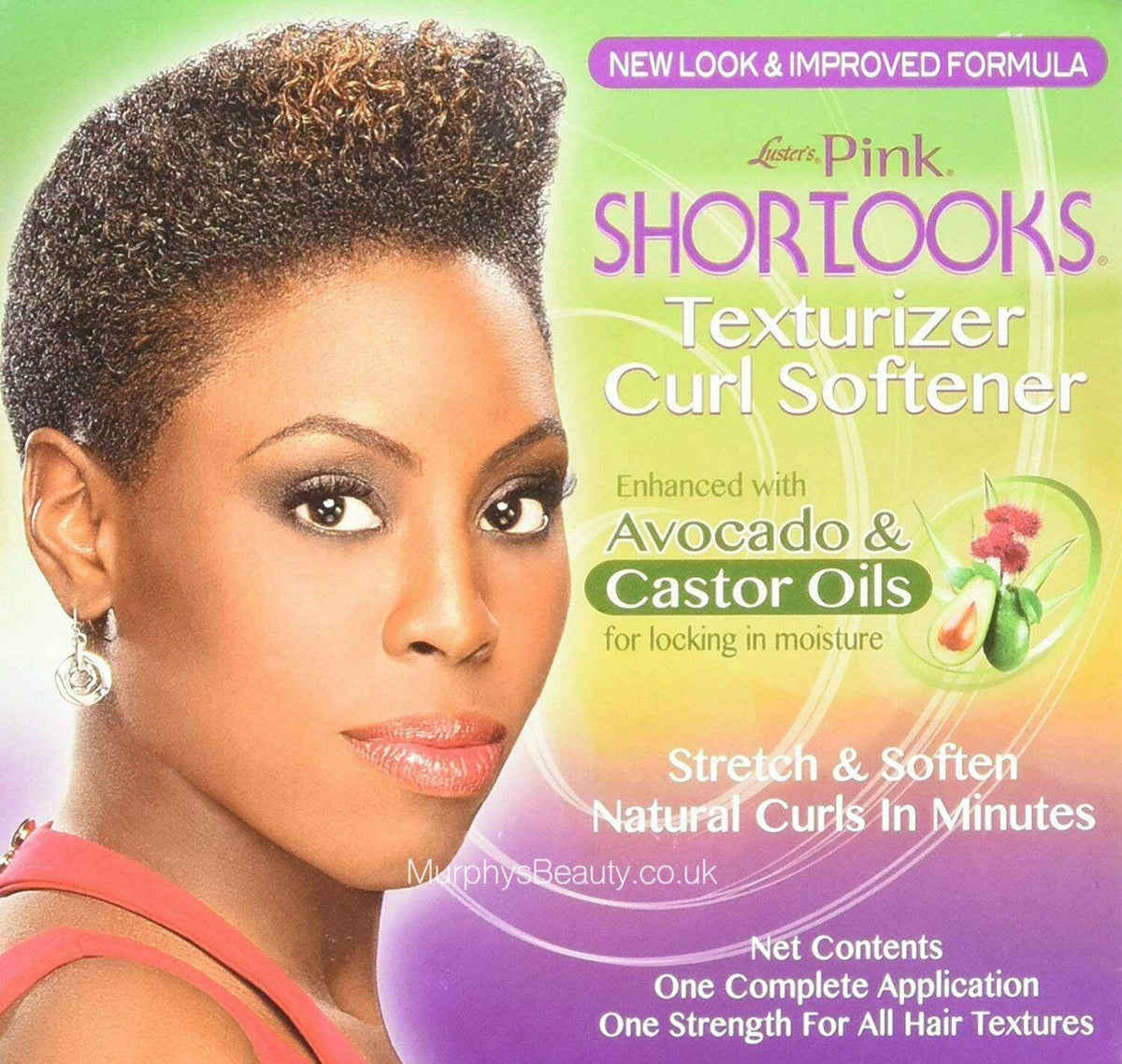 Shortlooks Luster's Pink Short Looks No-lye Texturizer Kit