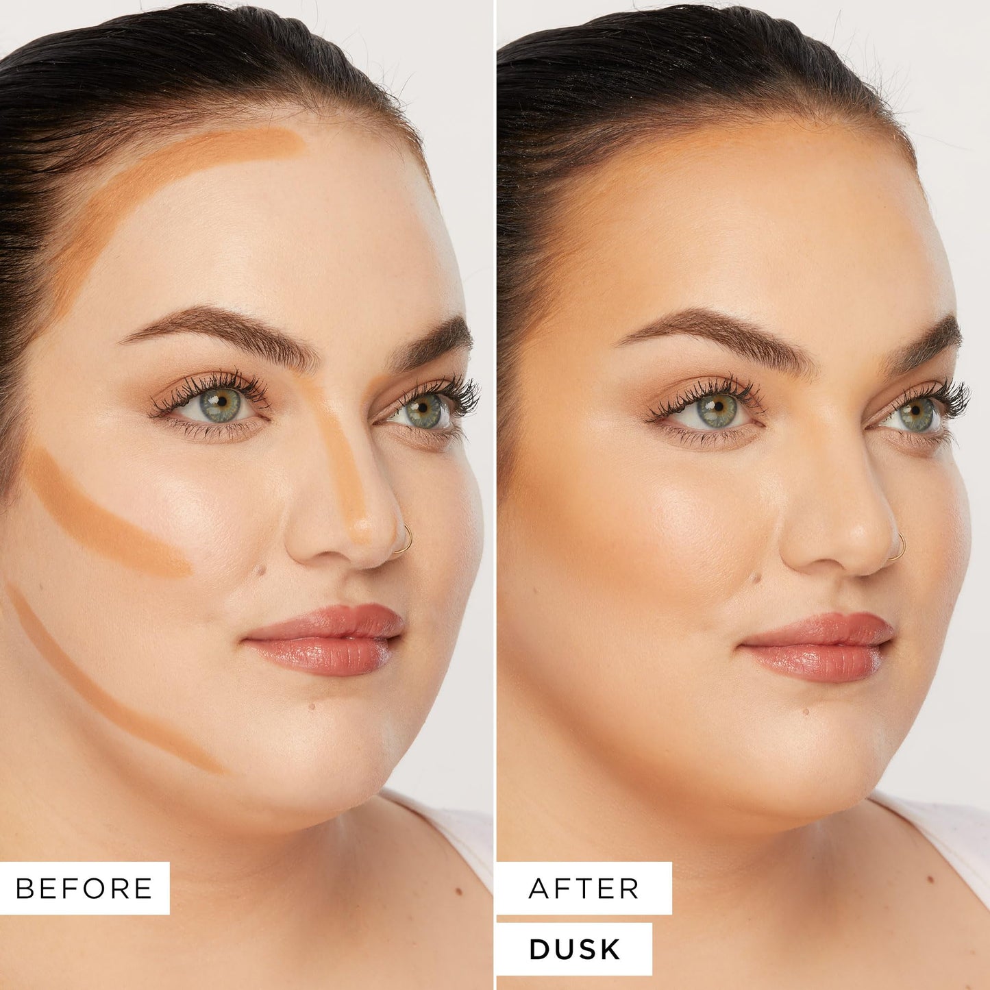 tarte maneater silk stick bronzer - Buildable Lightweight Cream Bronzer, Natural Matte Finish, Vegan & Cruelty-Free, full size, dusk Beauty & Personal Care tarte