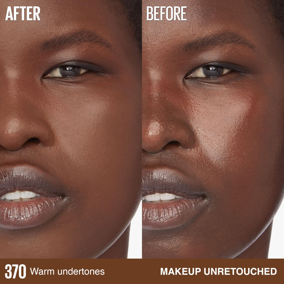 Maybelline Super Stay Lumi-Matte Foundation, Lightweight and Buildable Full Coverage Foundation Makeup For Up To 30HR Wear, 370, 1 Count