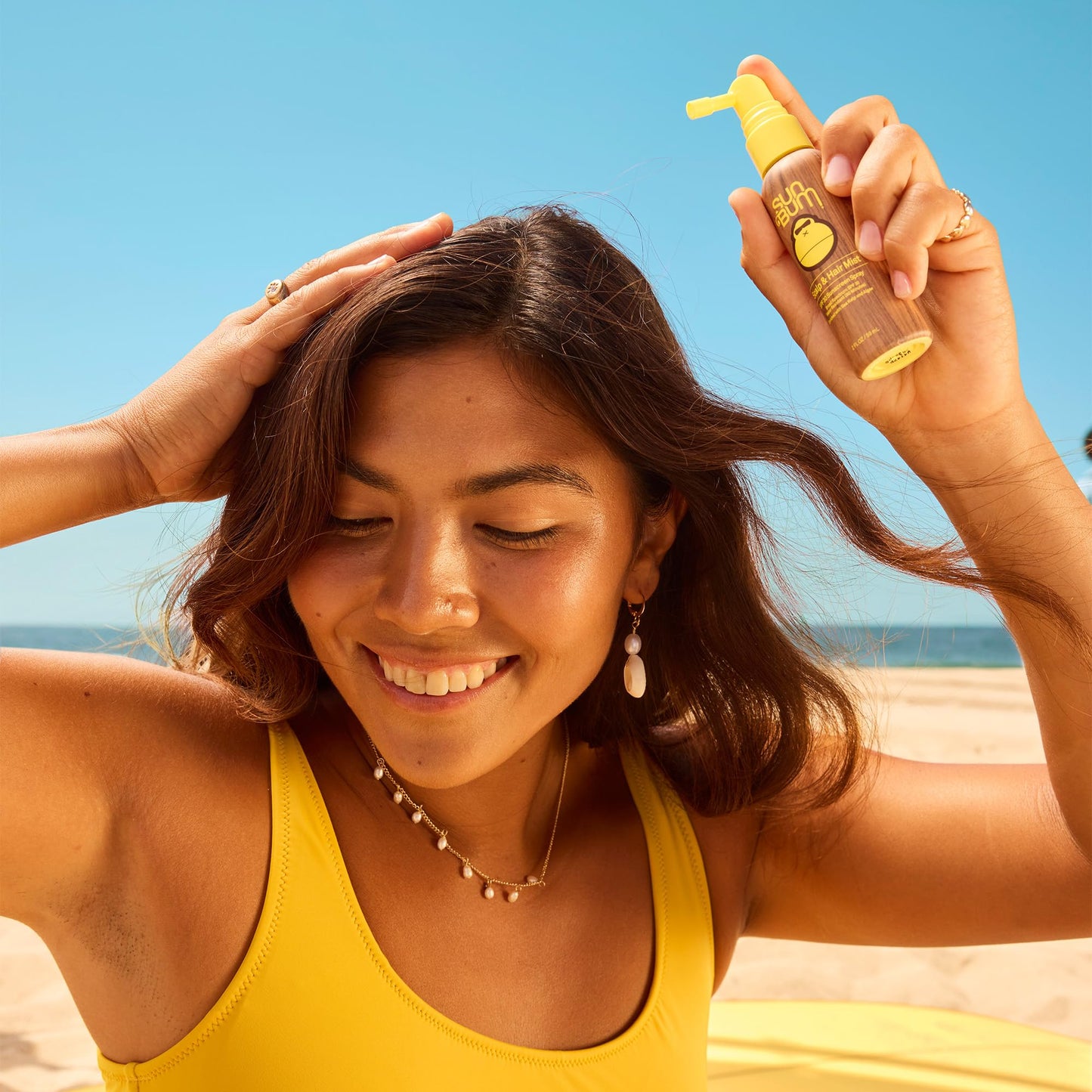 Sun Bum Original SPF 30 Sunscreen Scalp and Hair Mist - Hawaii Act 104 Compliant (Octinoxate & Oxybenzone) - Vegan - Broad Spectrum UVA/UVB Sunscreen Beauty & Personal Care Sun Bum