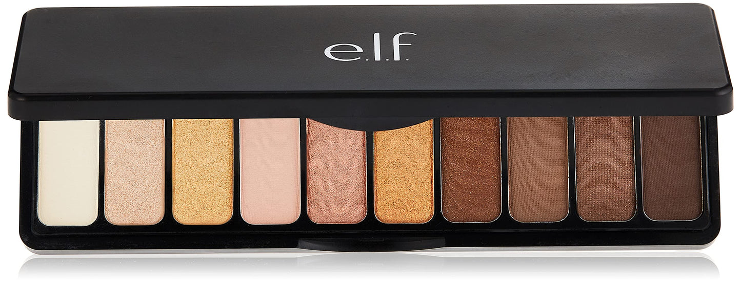 e.l.f. Cosmetics Need It Nude Eyeshadow Palette, Highlight, Shade and Define Your Eyes, Ten Nude Shades Beauty & Personal Care e.l.f.