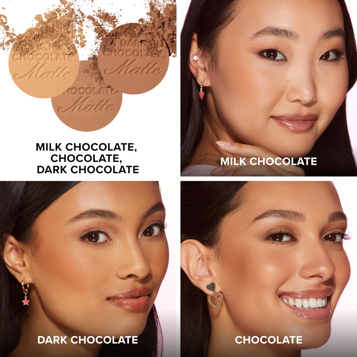 Too Faced Chocolate Soleil Matte Bronzer | Long Lasting + Cruelty Free with a Matte Finish, 0.28 Ounce, Chocolate Soleil Beauty & Personal Care Too Faced