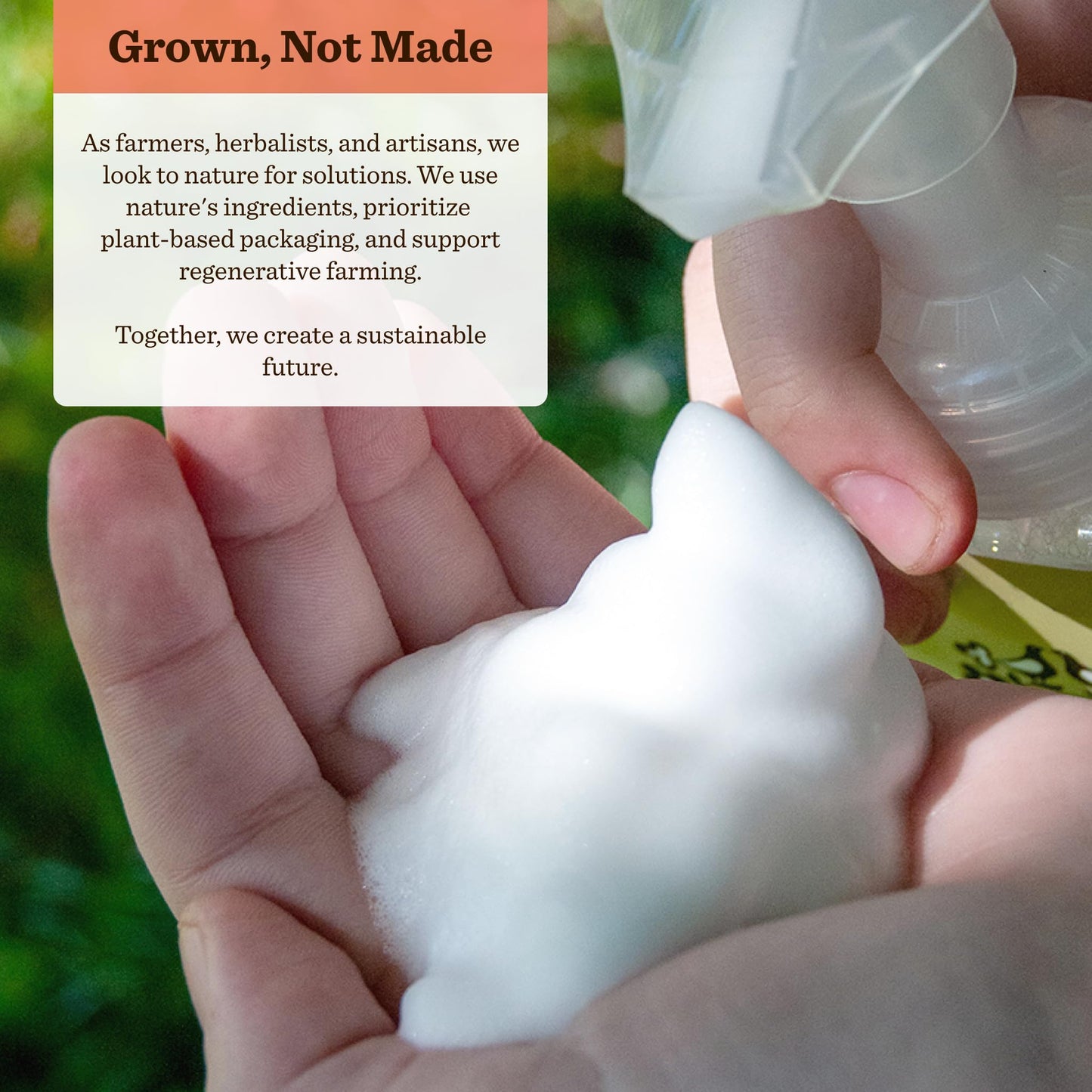 Moon Valley Herbal Foaming Hand Soap, Vegan (By the Fire, Recyclable Bottle) Beauty & Personal Care Moon Valley Organics